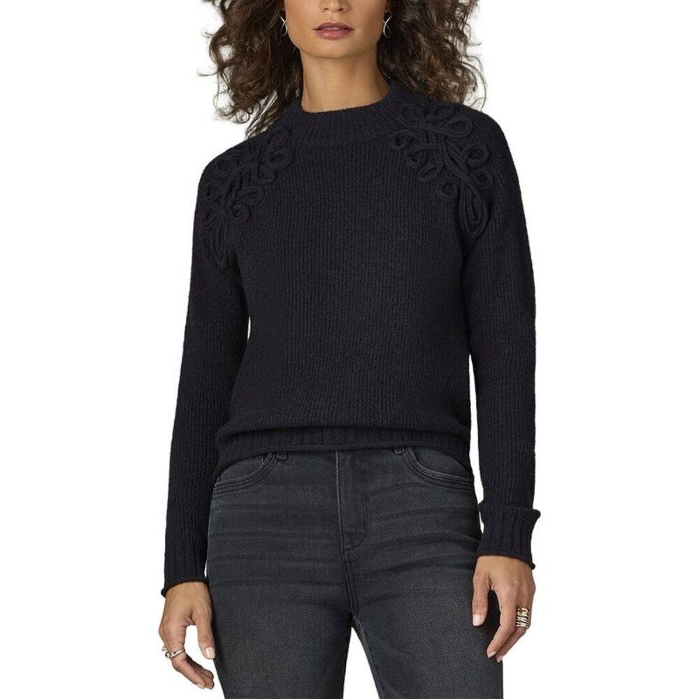 Wit & Wisdom Womens  Soutache Sweater